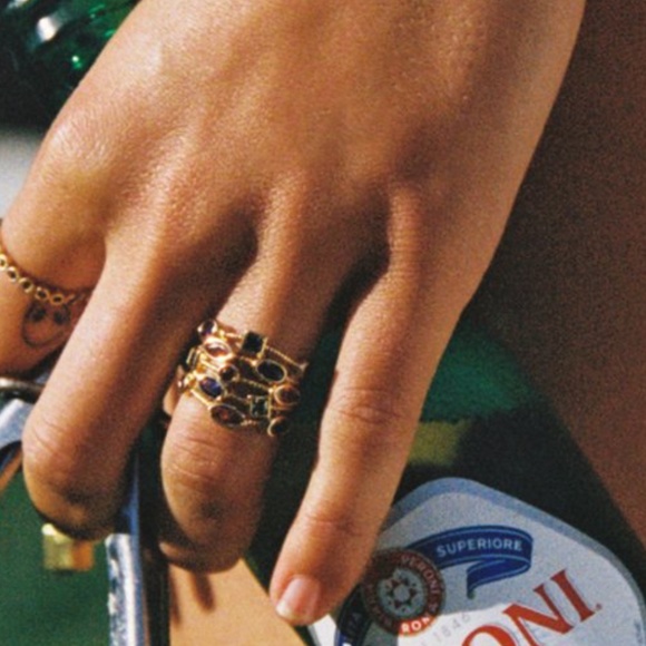 New Vanessa Mooney THE GEMSTONE RING - Picture 4 of 8